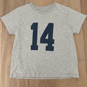 brandy melville grey 14 shirt